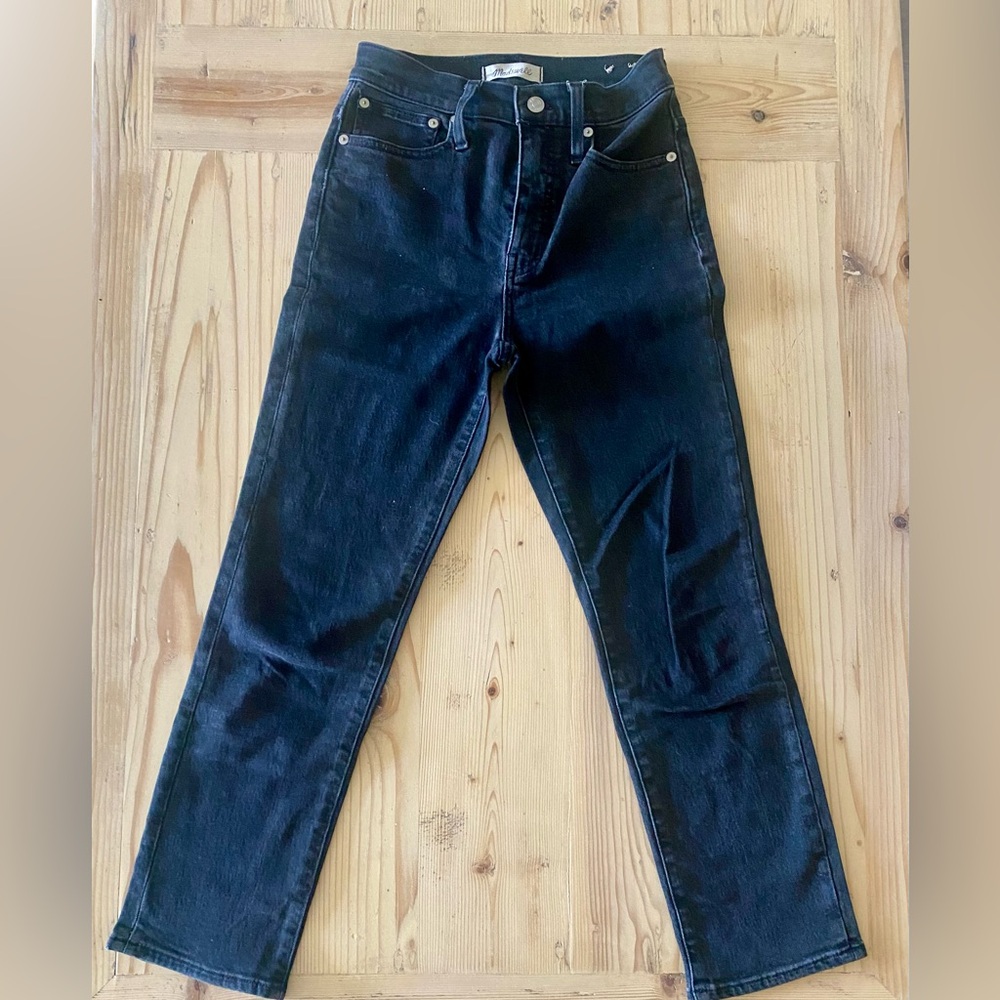 Madewell classic straight jean